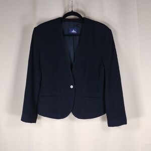OBR Blazer Women’s Large Black Preppy Business Formal Office Work Jacket